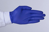 Перчатки нитриловые фиолетовые неопудренные